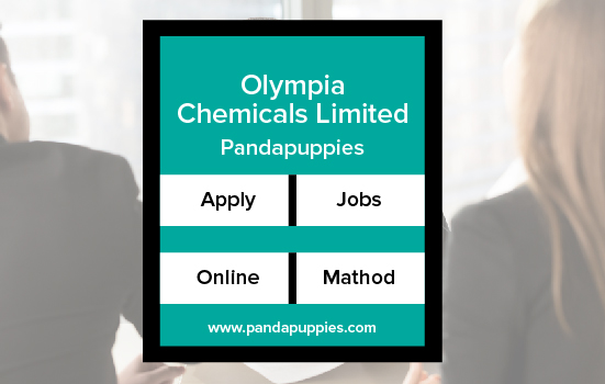 Olympia Chemicals Limited Jobs 2023